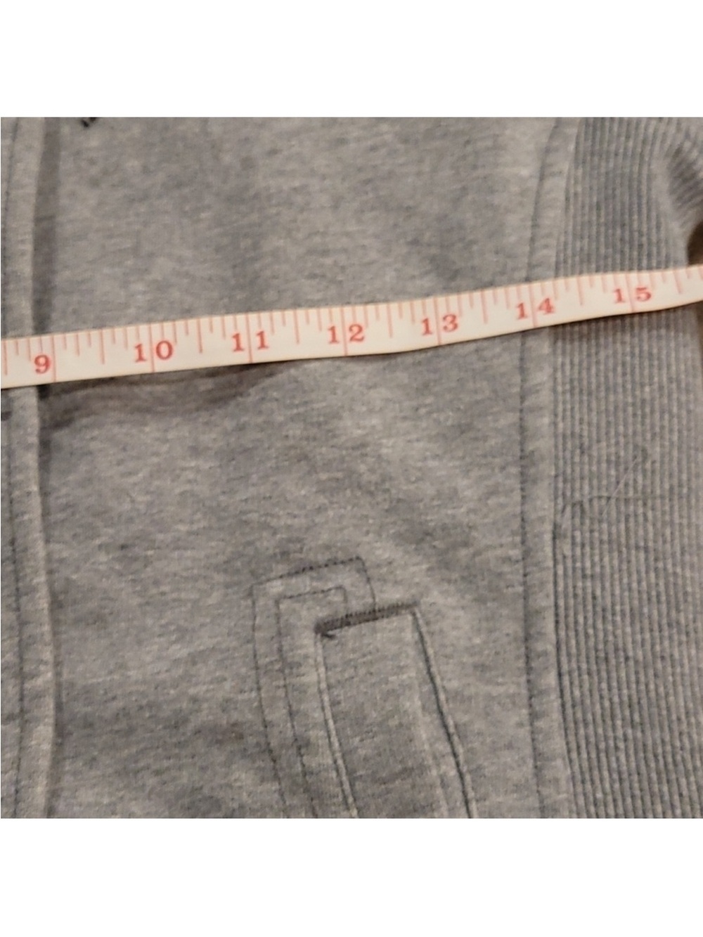 Vintage Puma Sherpa Lined Full Zip Hoodie Gray Embroidered Logo Women’s XS Y2K - Picture 6 of 6